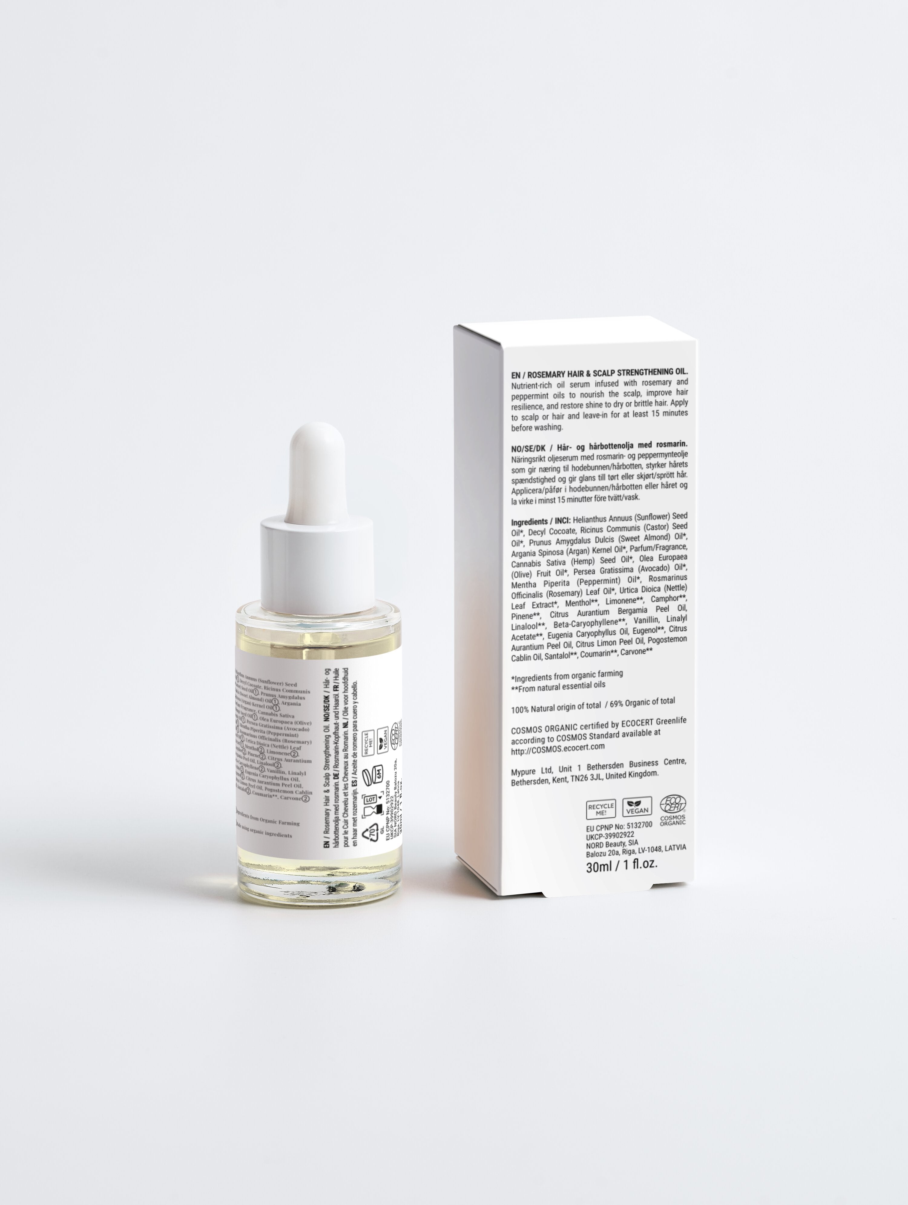 Rosemary Hair & Scalp Strengthening Oil – 50ml