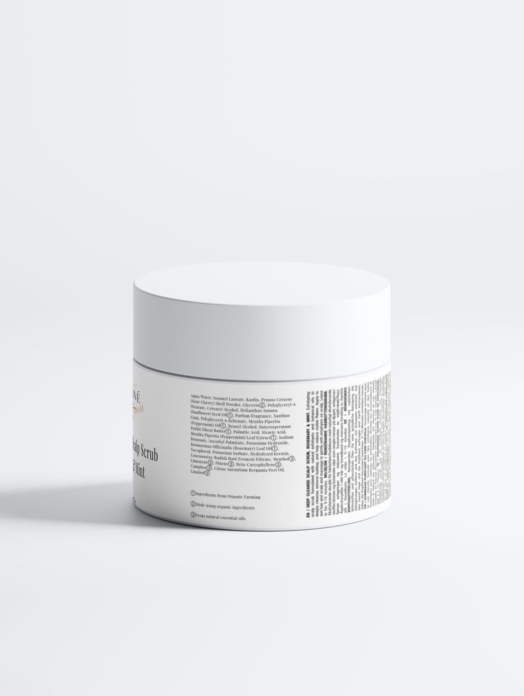 Deep Cleanse Scalp Scrub, Rosemary & Mint – 170ml